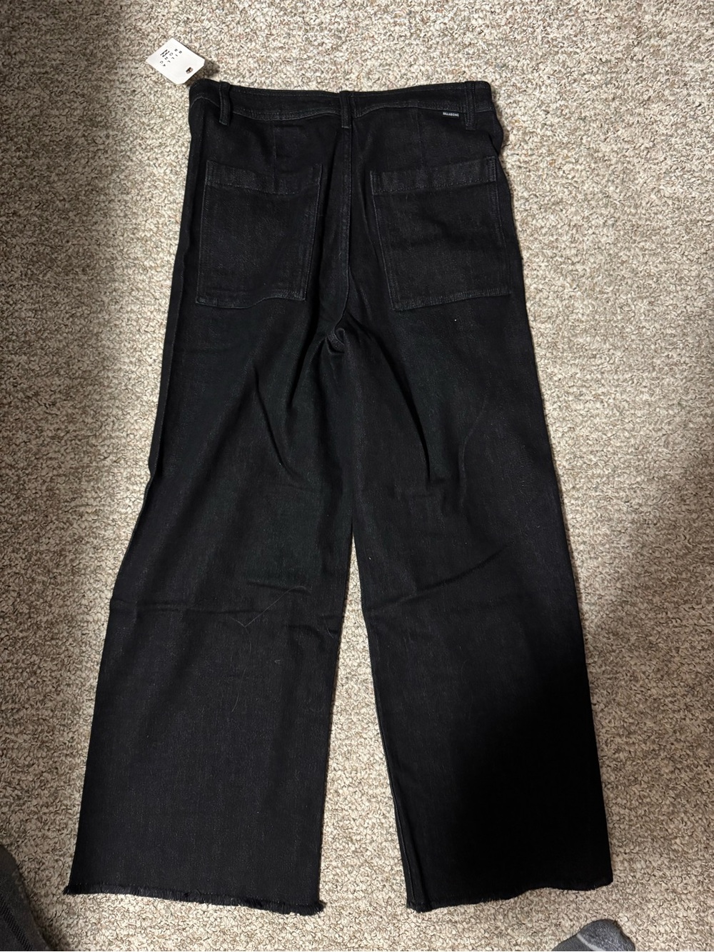 Billabong Black Jeans with Branded Waist Tag - Picture 2 of 4